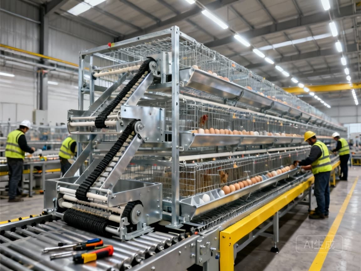 Transforming Poultry Production with Automated Cage Systems