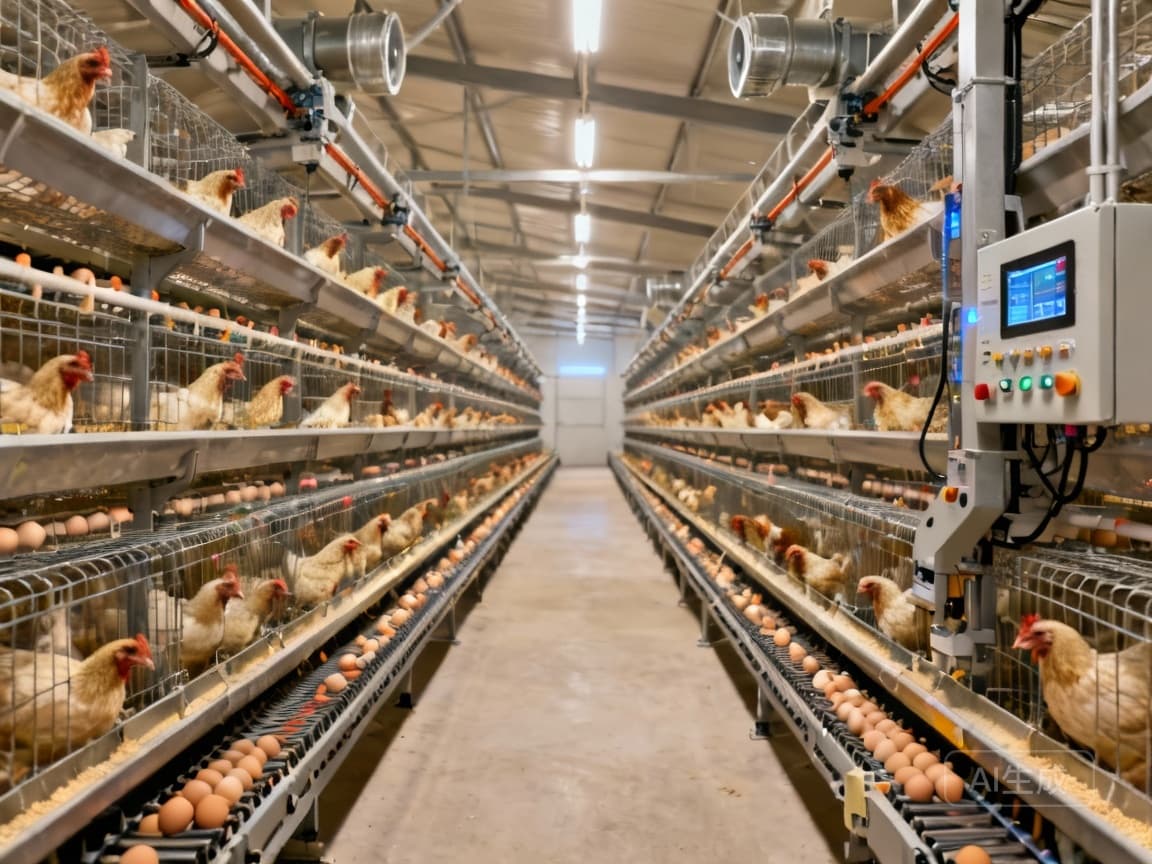 Optimizing Poultry Farm Performance with Advanced Automated Cage Systems
