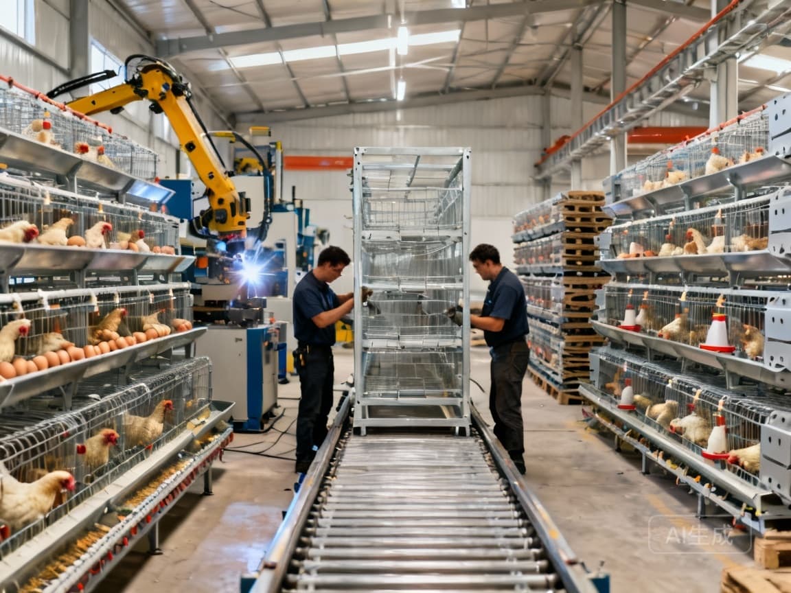 Transforming Poultry Production with Automated Cage Systems