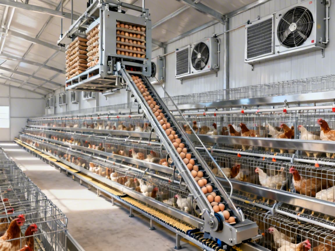 Transforming Commercial Poultry Farms: How Automated Equipment Solves Labor Shortages, Boosts Efficiency, and Improves Flock Health