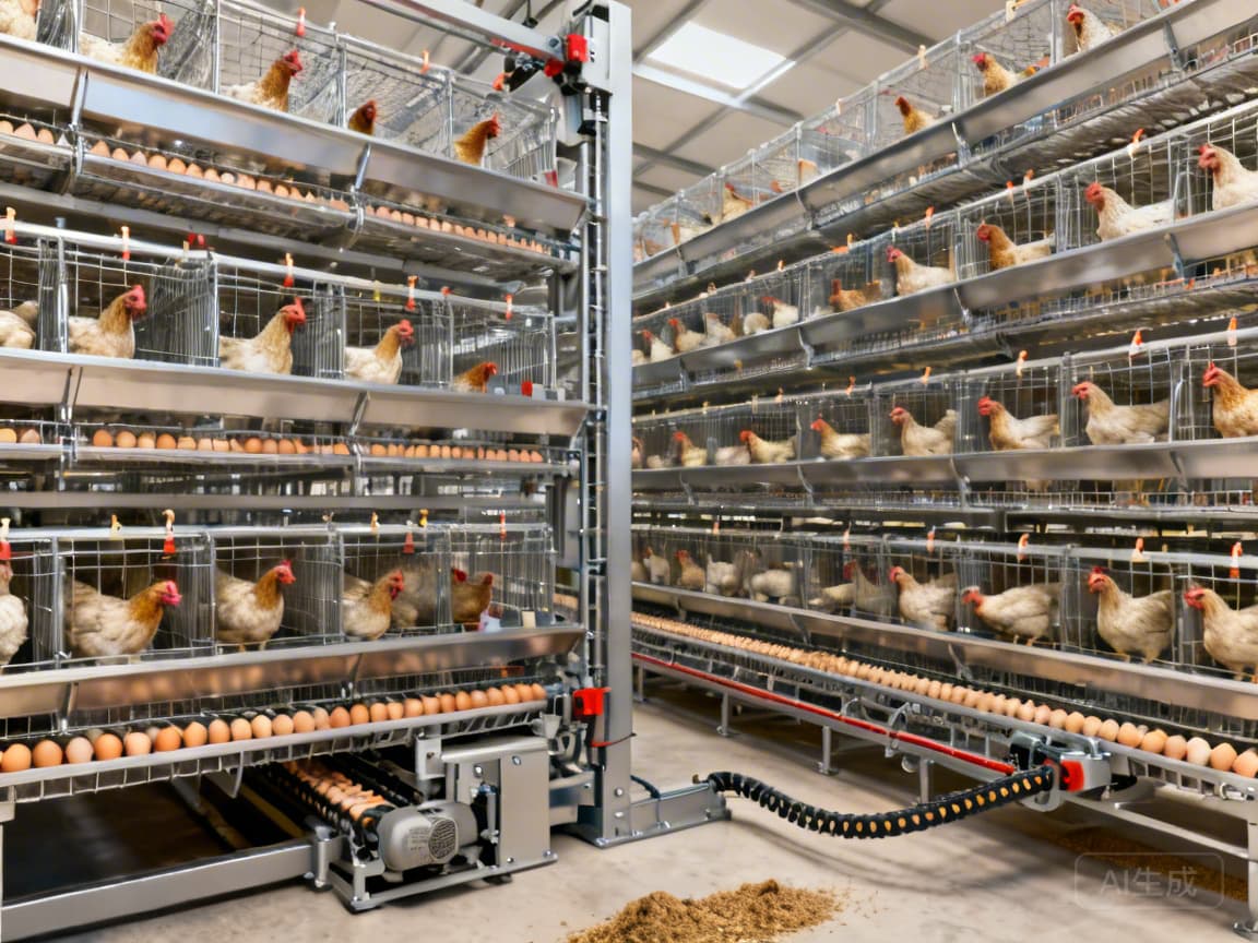 Overcoming Labor Shortages and Scaling Efficiency: The Future of Poultry Farming with Automated Cage Systems