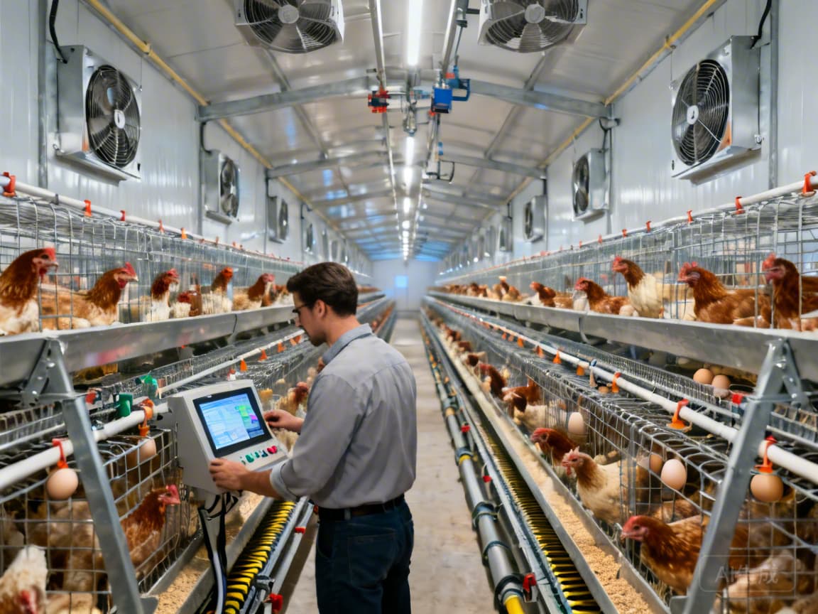Navigating Modern Poultry Production: Balancing Efficiency, Welfare, and Profitability with Automated Systems