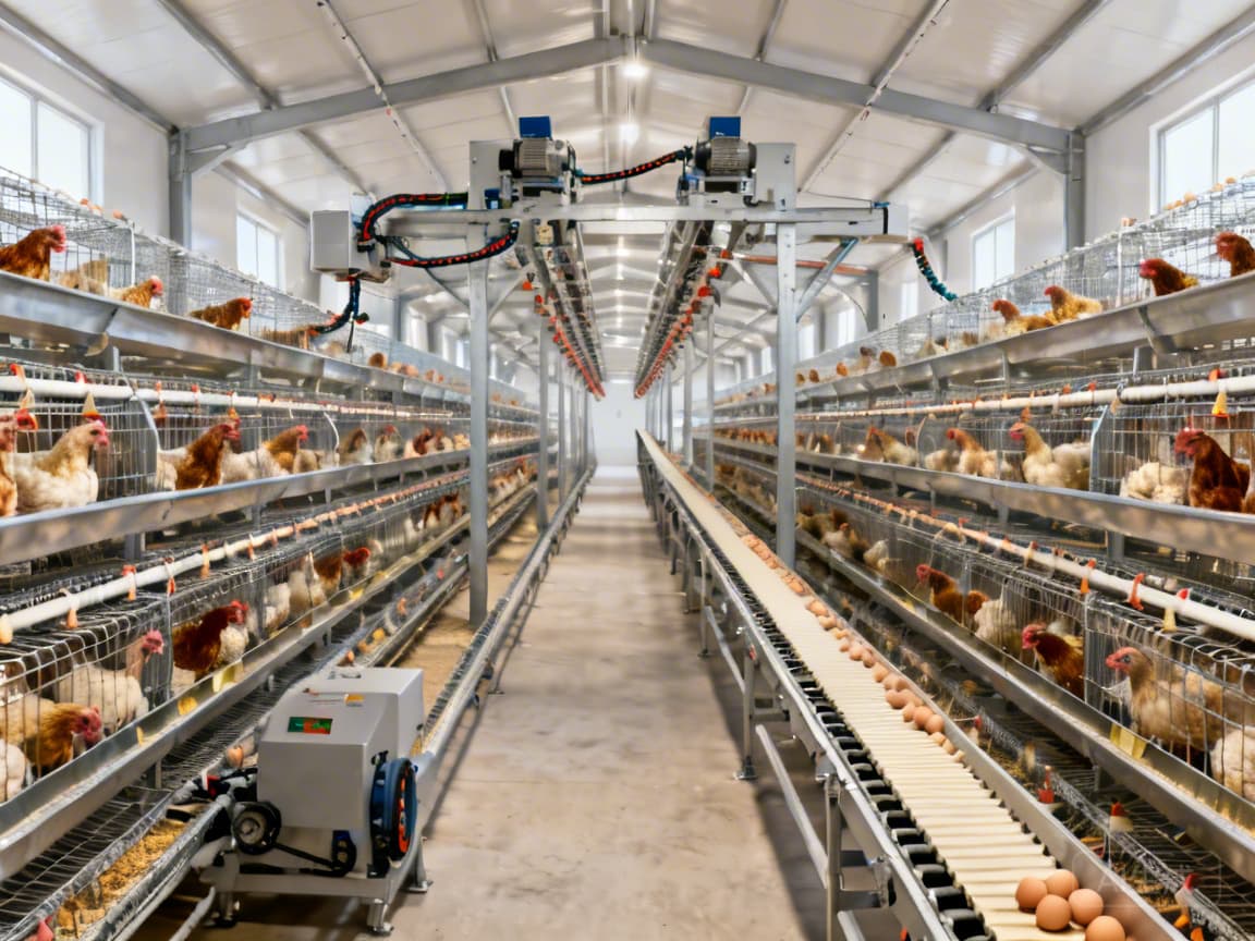 現代の家禽生産を制御する：自動化、効率、市場ニーズのバランスをとる