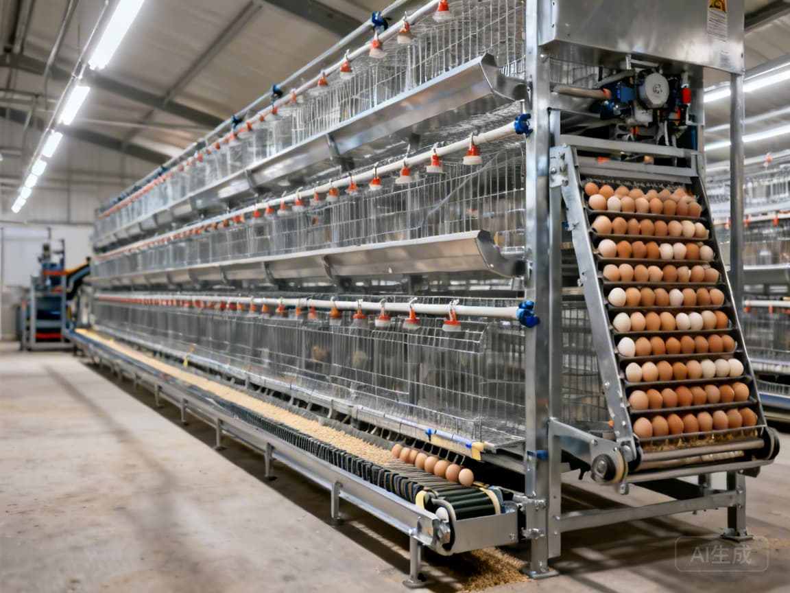 Navigating Poultry Production Challenges: How Automated Cage Systems Drive Efficiency and Profitability in Modern Farms
