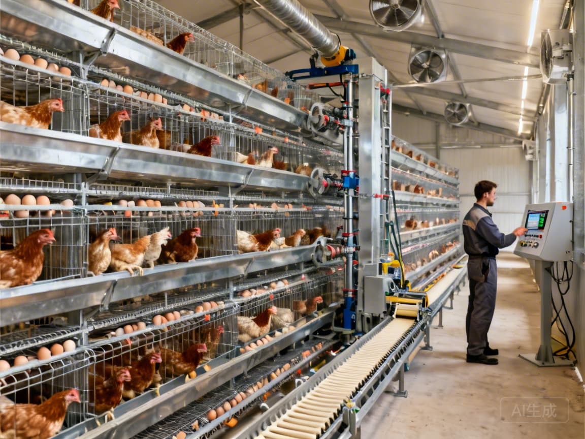Navigating Modern Poultry Production Challenges: The Strategic Advantage of Automated Cage Systems