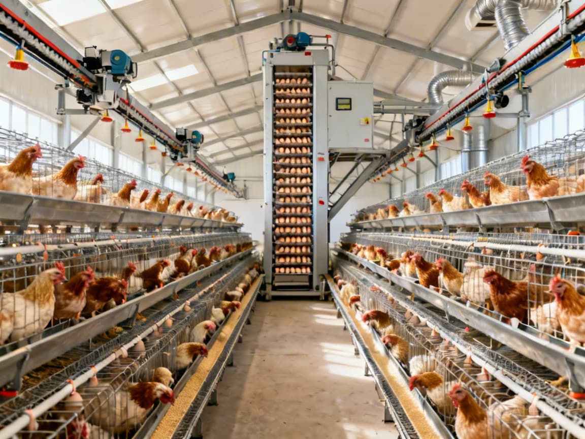 Scaling Profitability in Commercial Poultry: The Automated Cage Systems Revolution