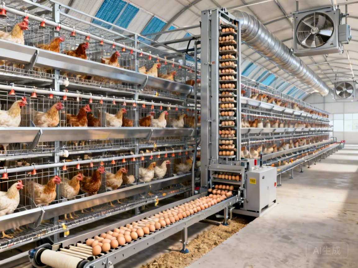Overcoming Labor Shortages and Scaling Efficiency: The Impact of Automated Chicken Cage Systems in Modern Poultry Production