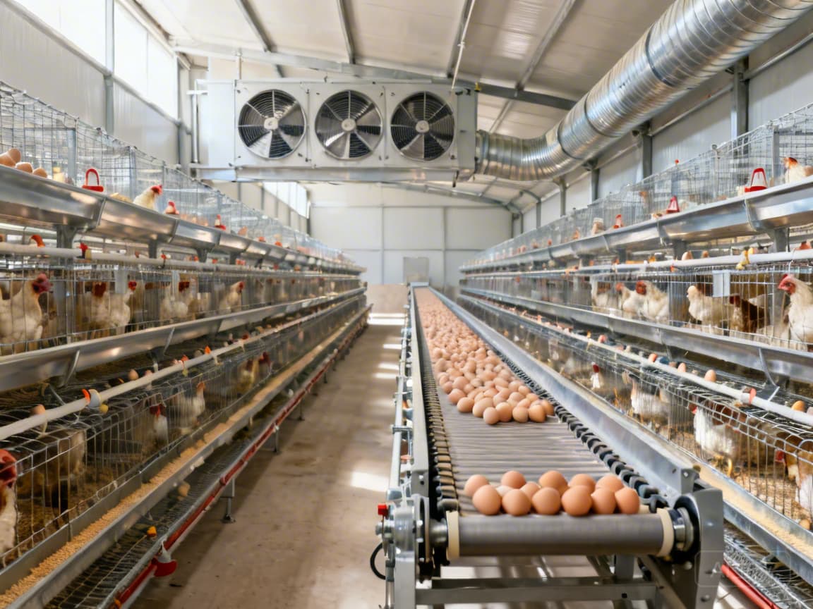 Transforming Commercial Poultry Operations: The ROI-Driven Case for Automated Chicken Cage Systems