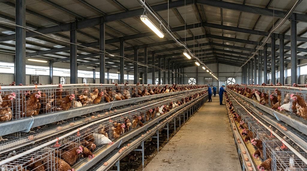 How to Plan Lighting Layout in a Layer Poultry House